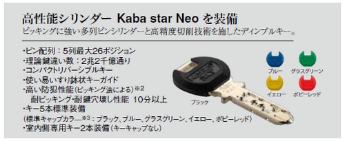 カバスターネオ6800引違い戸錠